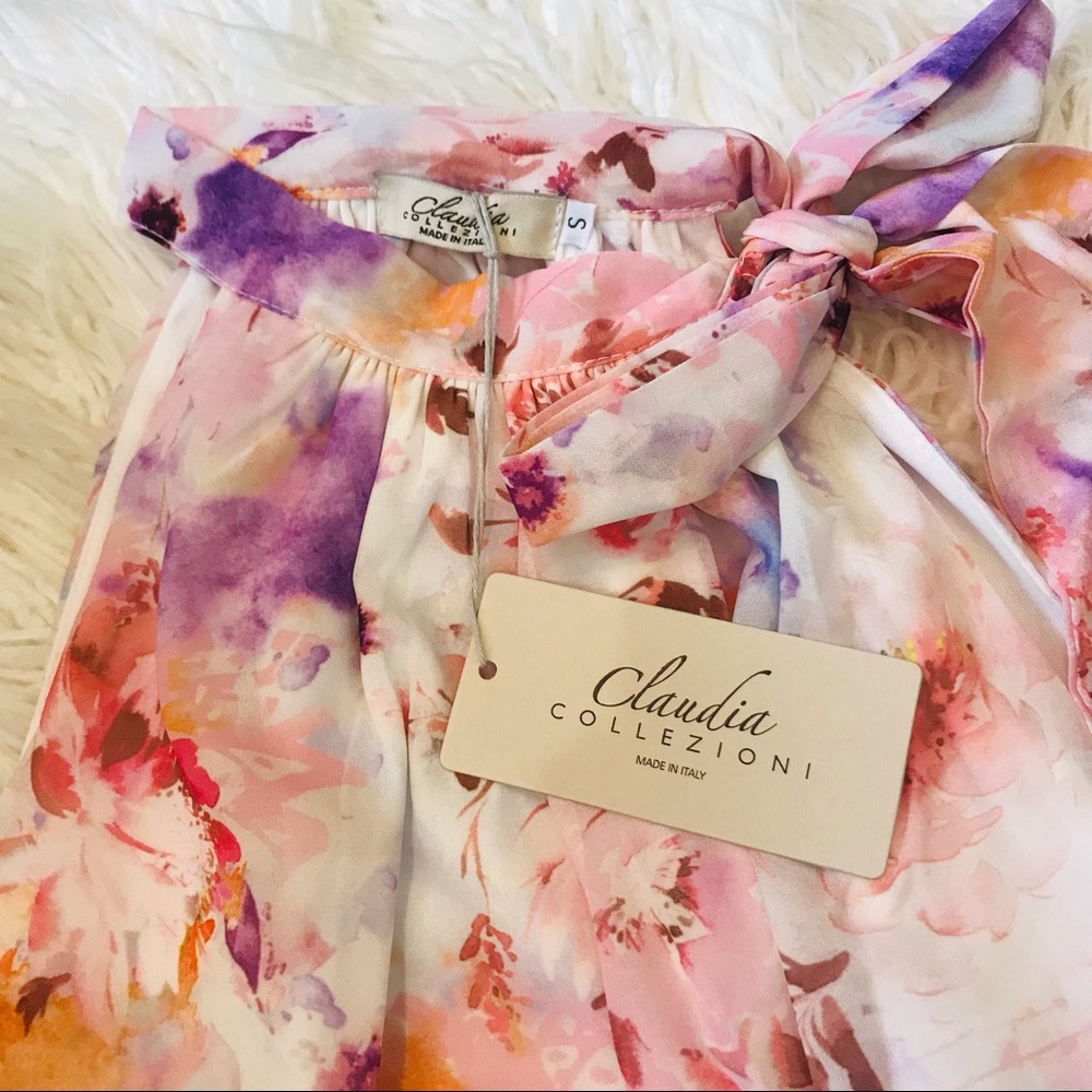New🌿Made In Italy Falter Maxi Dress - Picture 6 of 13